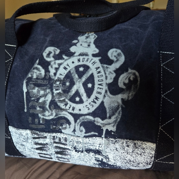 Converse denim rolling vintage duffle bag - Picture 3 of 6